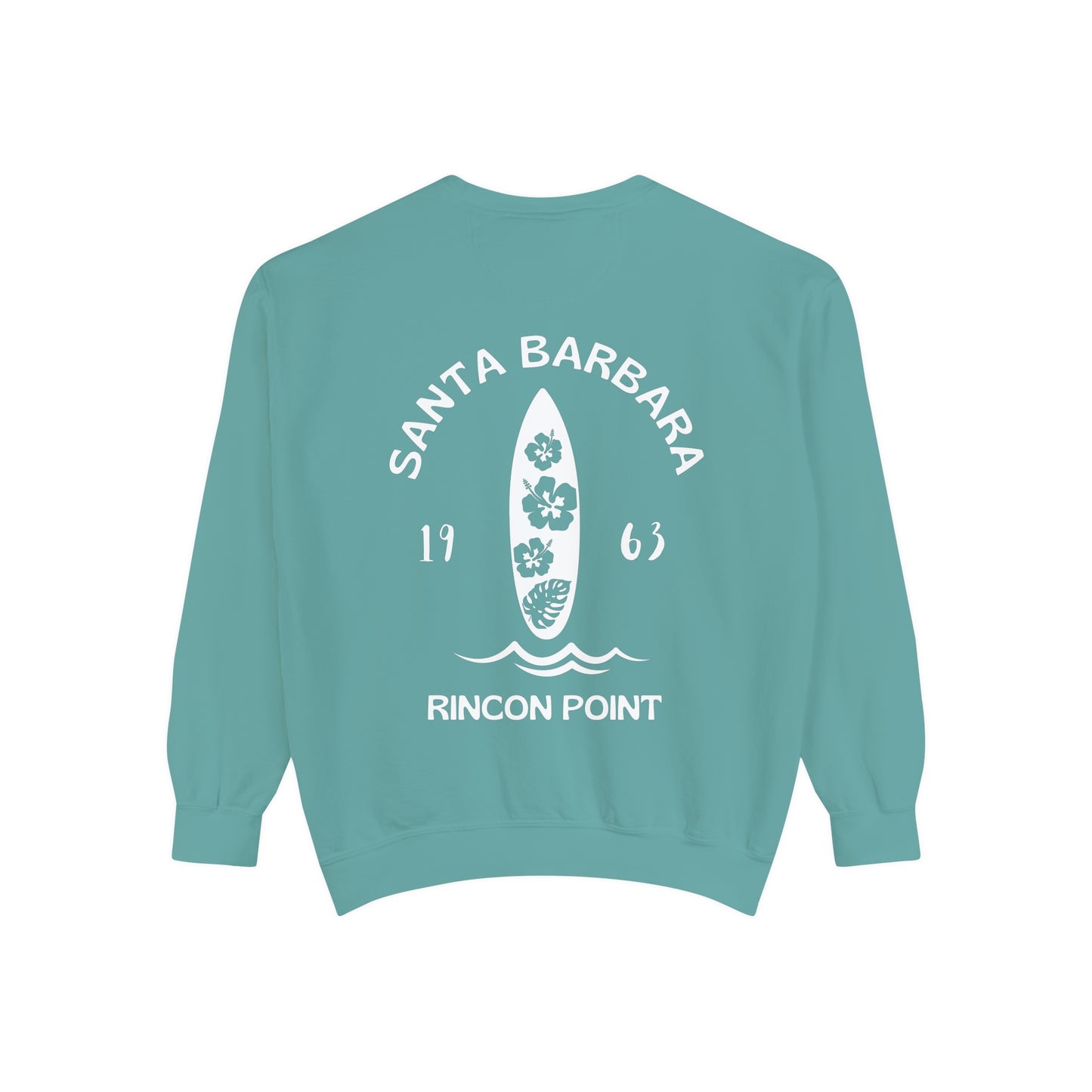 Santa Barbara Rincon Beach -Crew Sweatshirt - Comfort Colors