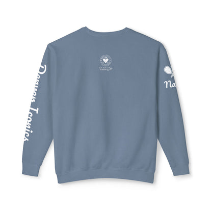 NPL Garment Dyed- Denver Iconics - Unisex 100% Cotton Lightweight Crew - Customize Sleeve w/ Name