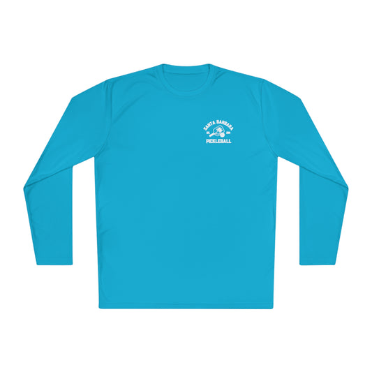 Santa Barbara Pickleball UNISEX Fuller Cut, Lightweight Moisture Wicking SPF 40, Long Sleeve