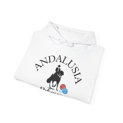 Copy of  Dawn’s husband - Custom Andalusia Unisex 50% cotton/50 poly Hoodie - customize sleeve included