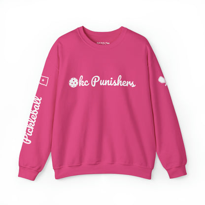 OKC Punishers Script Crew -50% cotton soft, Customize sleeve