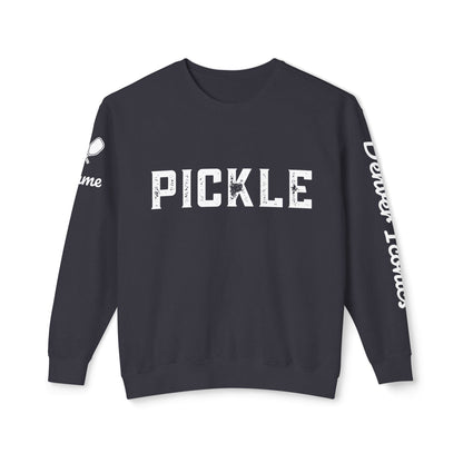NPL Garment Dyed- Denver Iconics - Unisex 100% Cotton Lightweight Crew - Customize Sleeve w/ Name