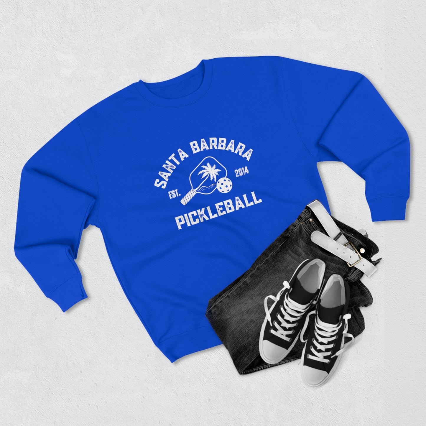 Santa Barbara Pickleball NEW Plush Crew Sweatshirt