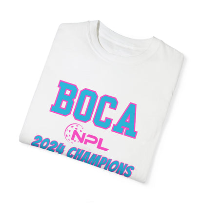 BOCA NPL ‘24 Champs Garment Dyed -Unisex Garment-Dyed T-shirt