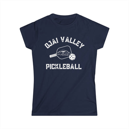 Ojai Valley Pickleball Women's Softstyle Tee