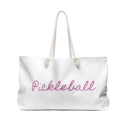 Pickleball & Martinis Weekender Bag - add you name