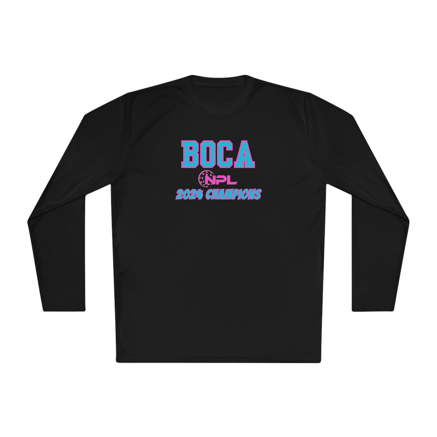 BOCA NPL ‘24 Champions - SPF 40 Unisex Lightweight Long Sleeve Moisture Wicking - player’s names on back