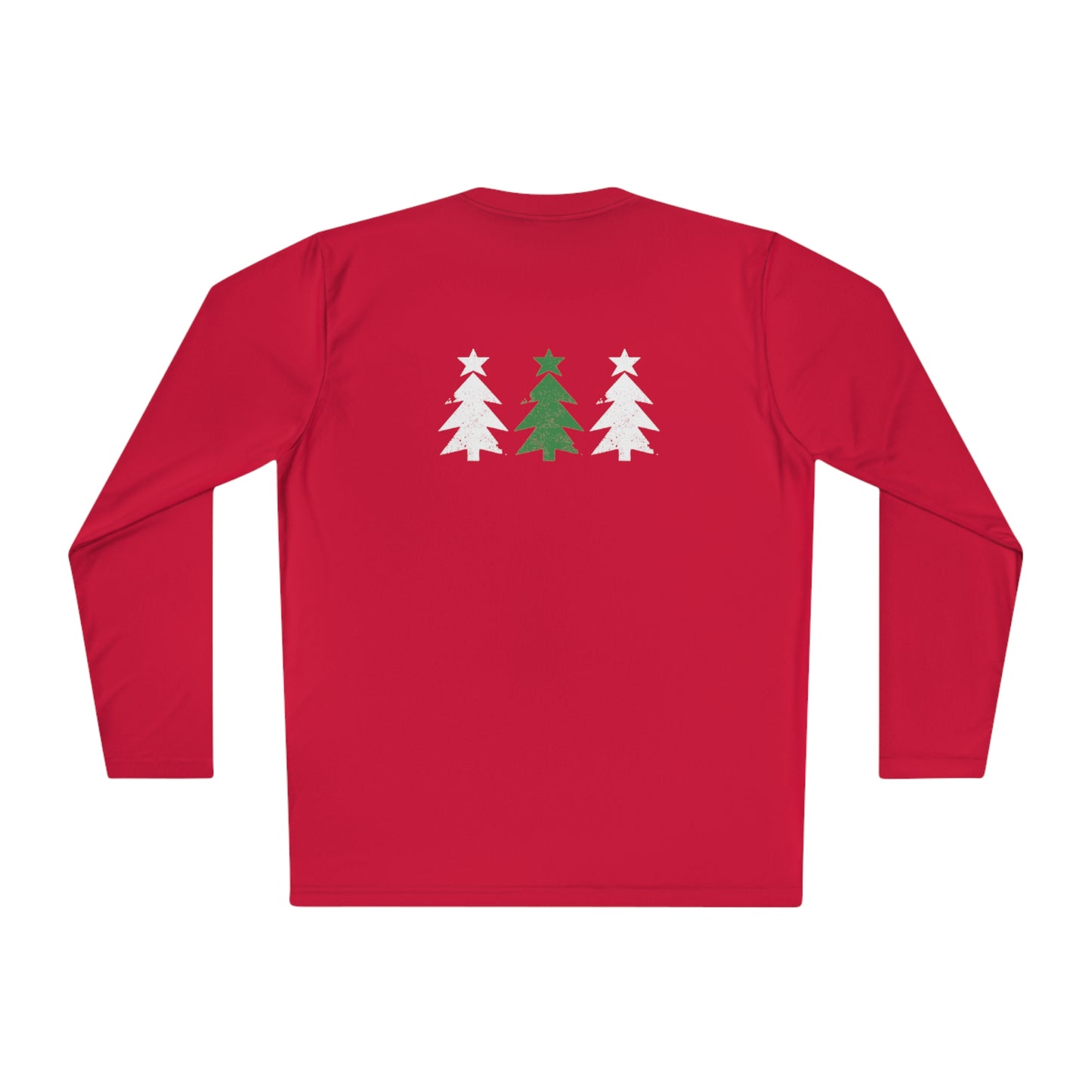 Holiday Moisture Wicking = Unisex Lightweight Long Sleeve Tee