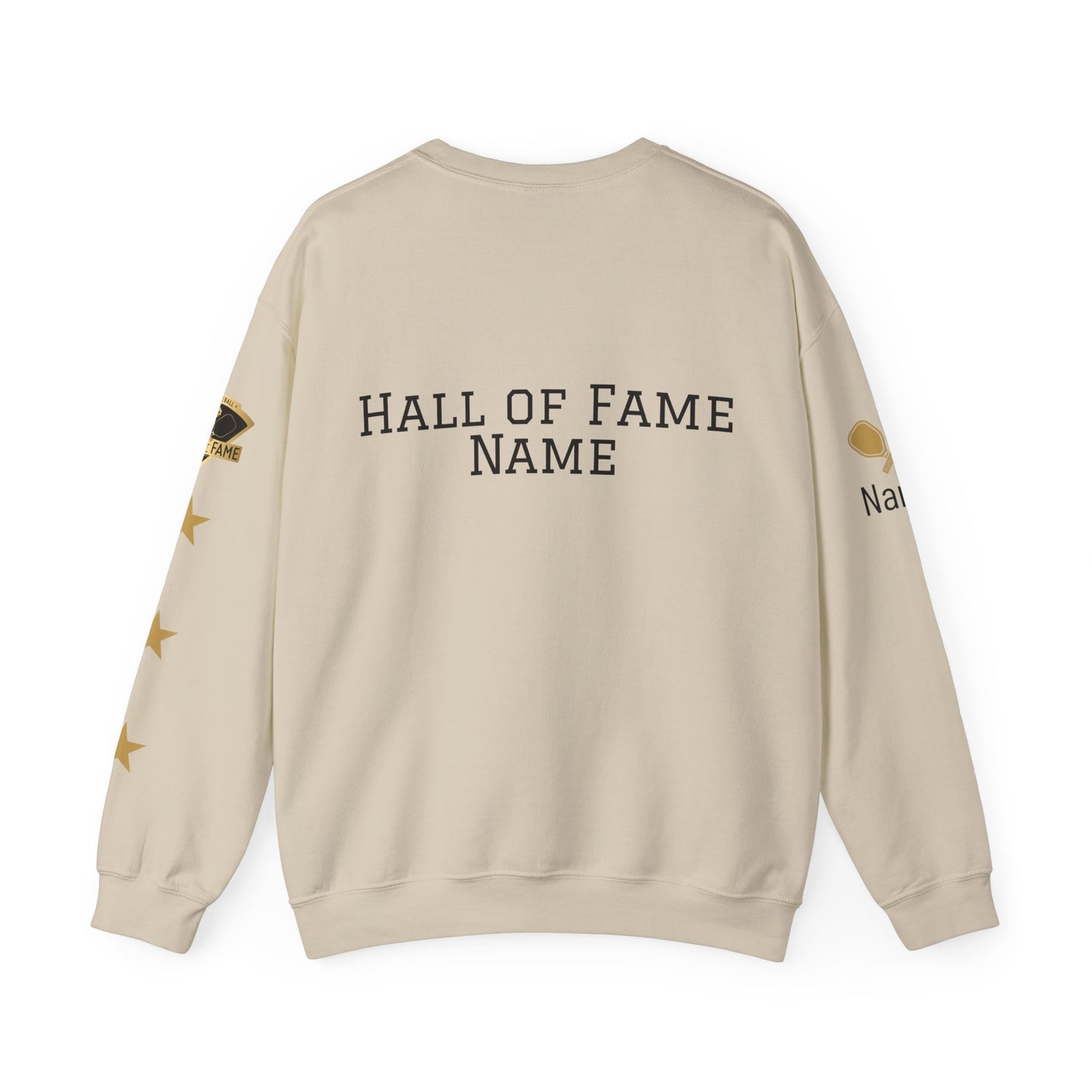 Pickleball Hall of Fame Crew - Choose Hall of Fame Name or Leave Blank