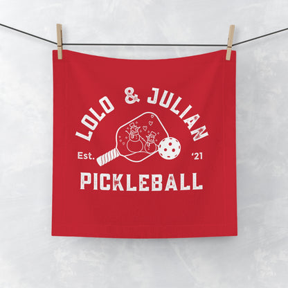 LOLO & Julian Pickleball Face Towel