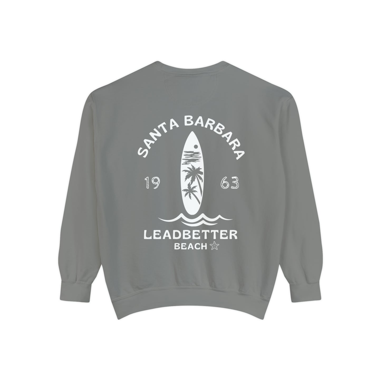 Santa Barbara Leadbetter Beach Crew - Comfort Colors