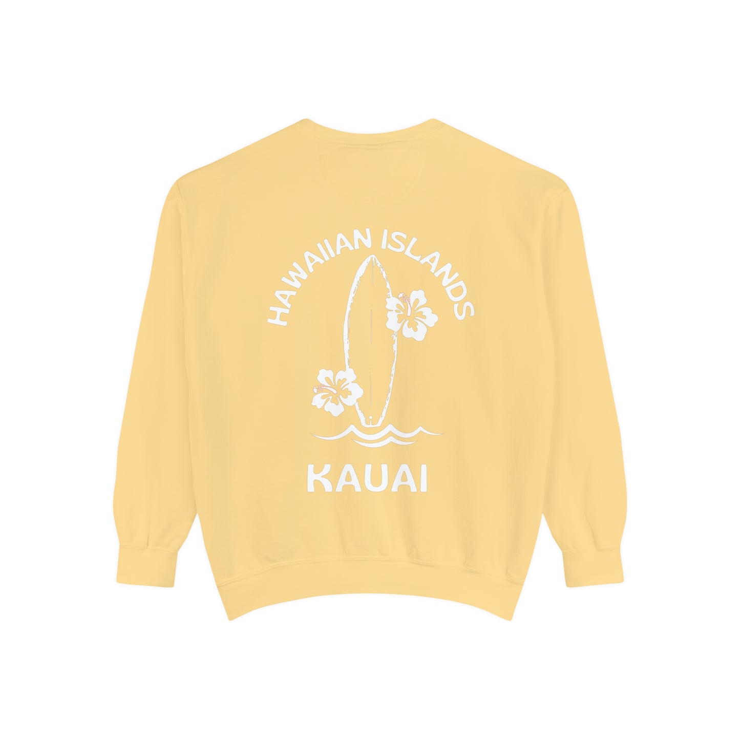 Hawaiian Islands - KAUAI Surf & Beach Crews - Comfort Colors