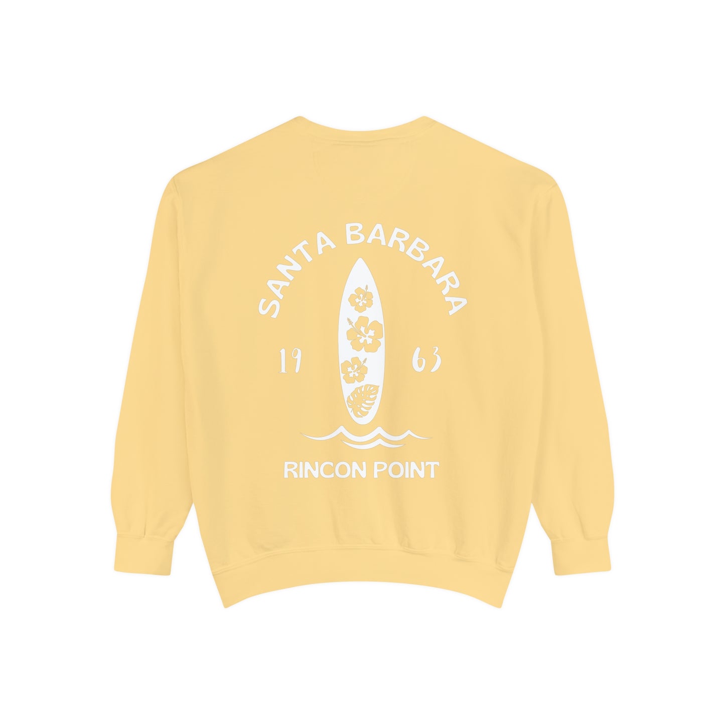 Santa Barbara Rincon Beach -Crew Sweatshirt - Comfort Colors