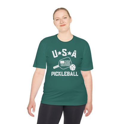 USA Pickleball - Unisex Moisture Wicking Tee