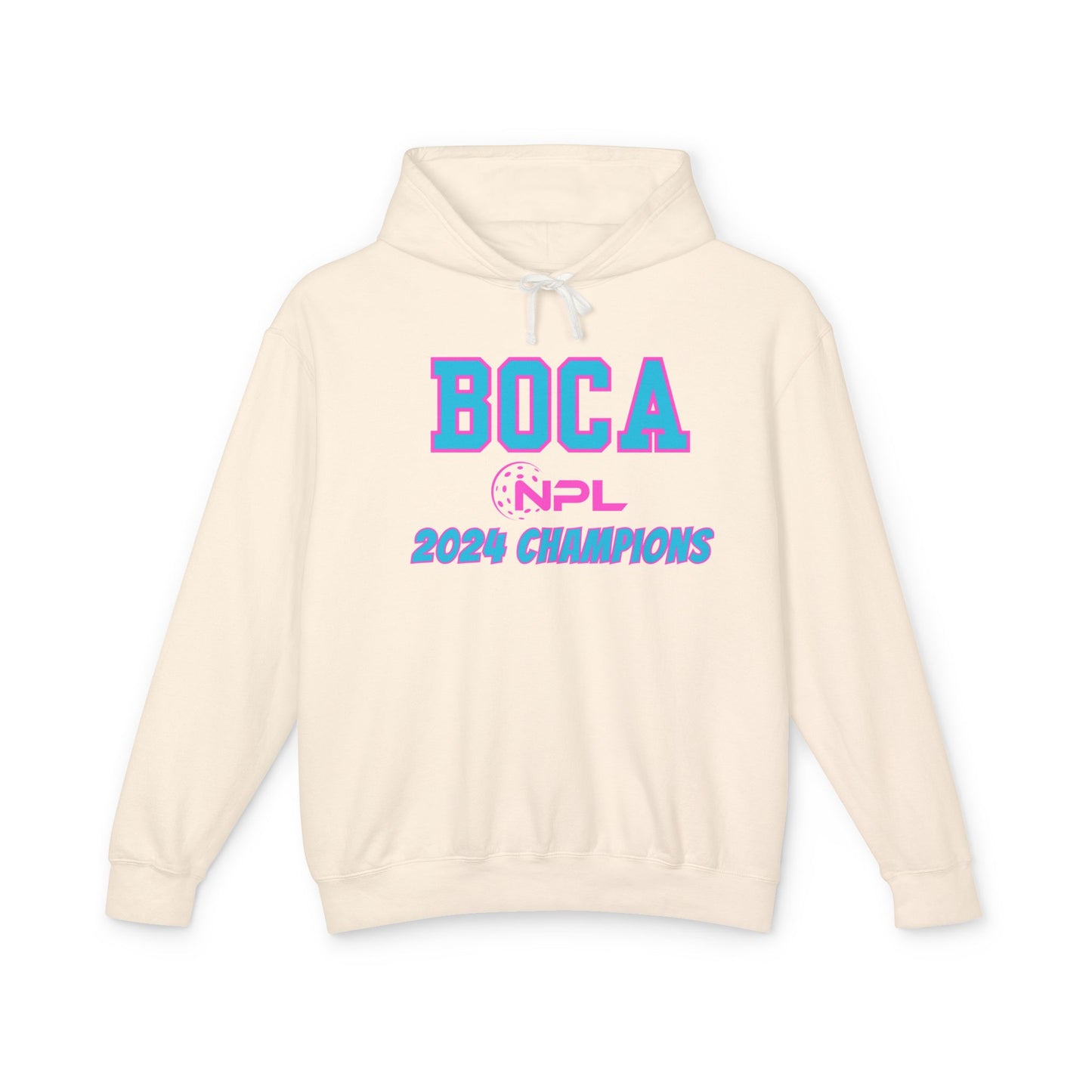 BOCA NPL ‘24 Championship Garment Dyed Unisex Lightweight Hoodie