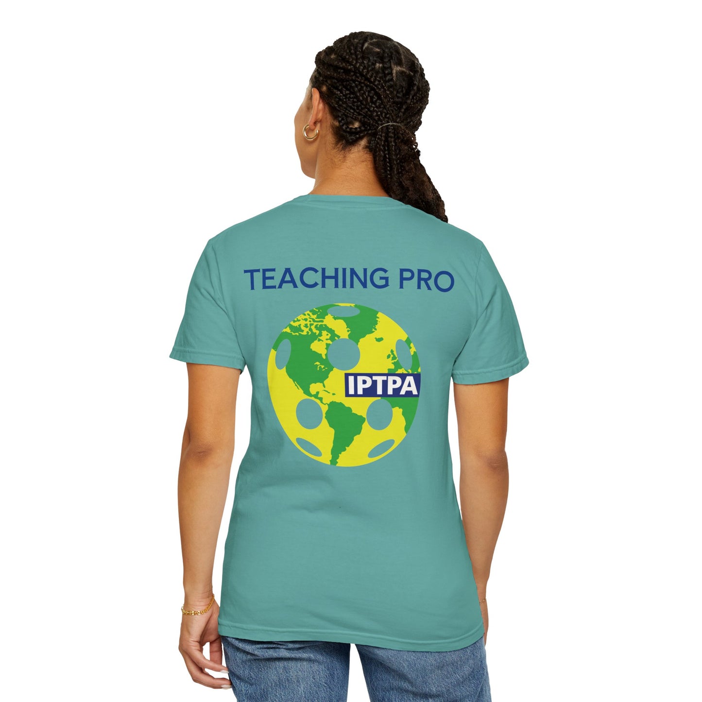 IPTPA Teaching Unisex Garment-Dyed T-shirt - can customize name either side
