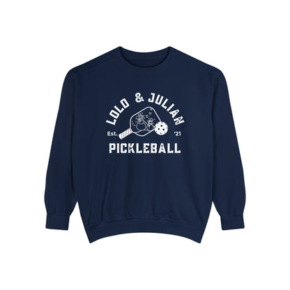 Beachy LOLO & Julian Snowman Pickleball Crew - Comfort Colors