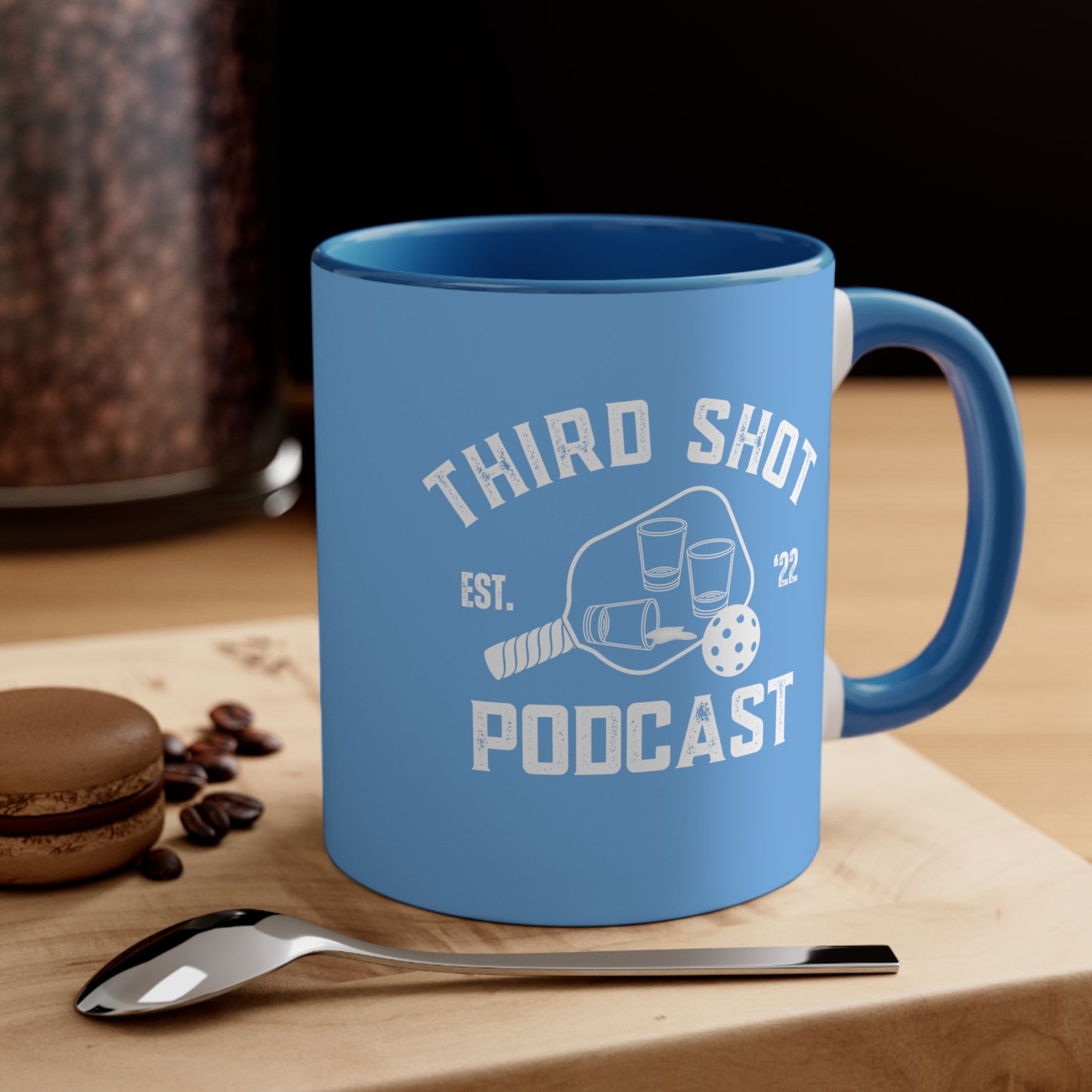 Third Shot Podcast Morning Podcasters Coffee Mug, 11oz