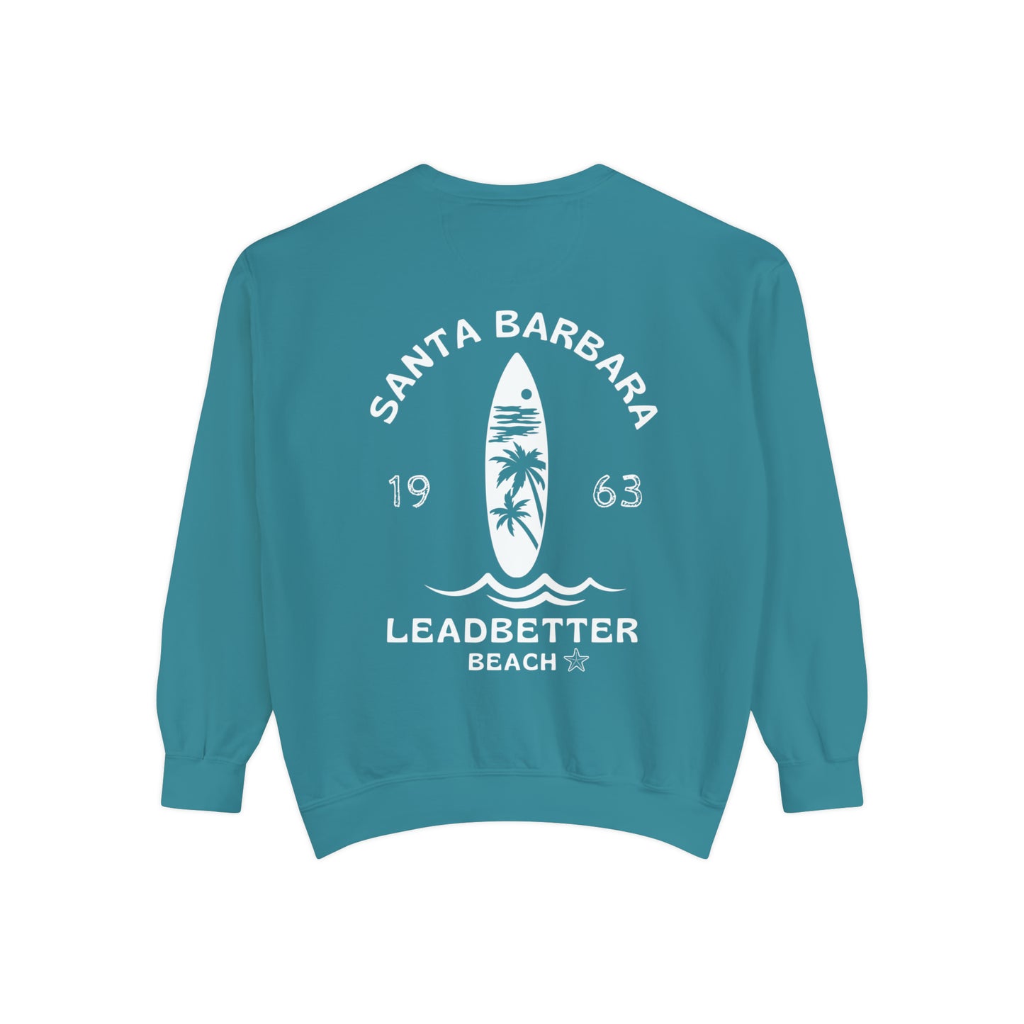 Santa Barbara Leadbetter Beach Crew - Comfort Colors