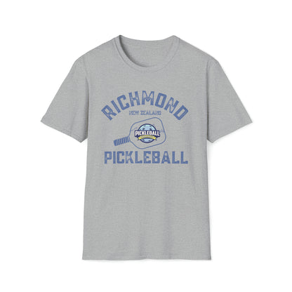 Richmond New Zealand Pickleball - Unisex Softstyle T-Shirt, 100% cotton