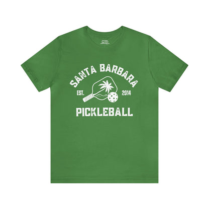 Santa Barbara Pickleball original  - 2 day - Unisex 100% airline cotton Jersey Short Sleeve Tee