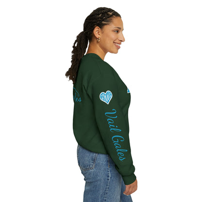 Vail Gales Pickleball Collegiate Crew Sweatshirt - Customized