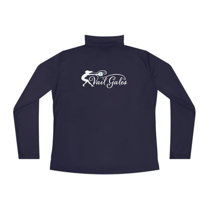 Vail Gales Pickleball -Sport Tek Ladies Quarter-Zip Pullover - Moisture Wicking SPF 40 - Customized