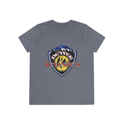 Denver Iconics NPL Team - Moisture Wicking, SPF 40, Ladies Competitor Tee (customize name)