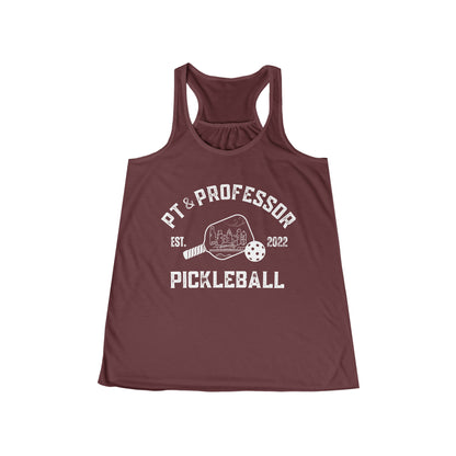 PT & Professor  - Women's Flowy Racerback Tank