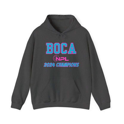 BOCA 2024 Championms Unisex Heavy Blend™ Hoodie 50/50 Plush. Can add name to sleeves