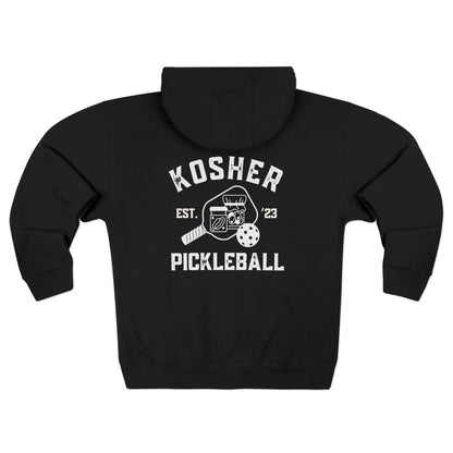 New zip down kosher pickleball sweatshirt