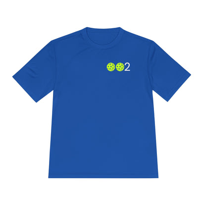 PICKLZ Men’s Cut - Unisex Moisture Wicking Tee SPF 40 - add your number in instructions