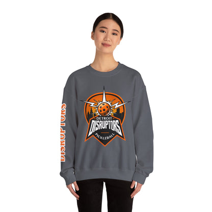Detroit Disruptors Unisex Crew -Customize Sleeve or Back w/ Name- (add in instructions)