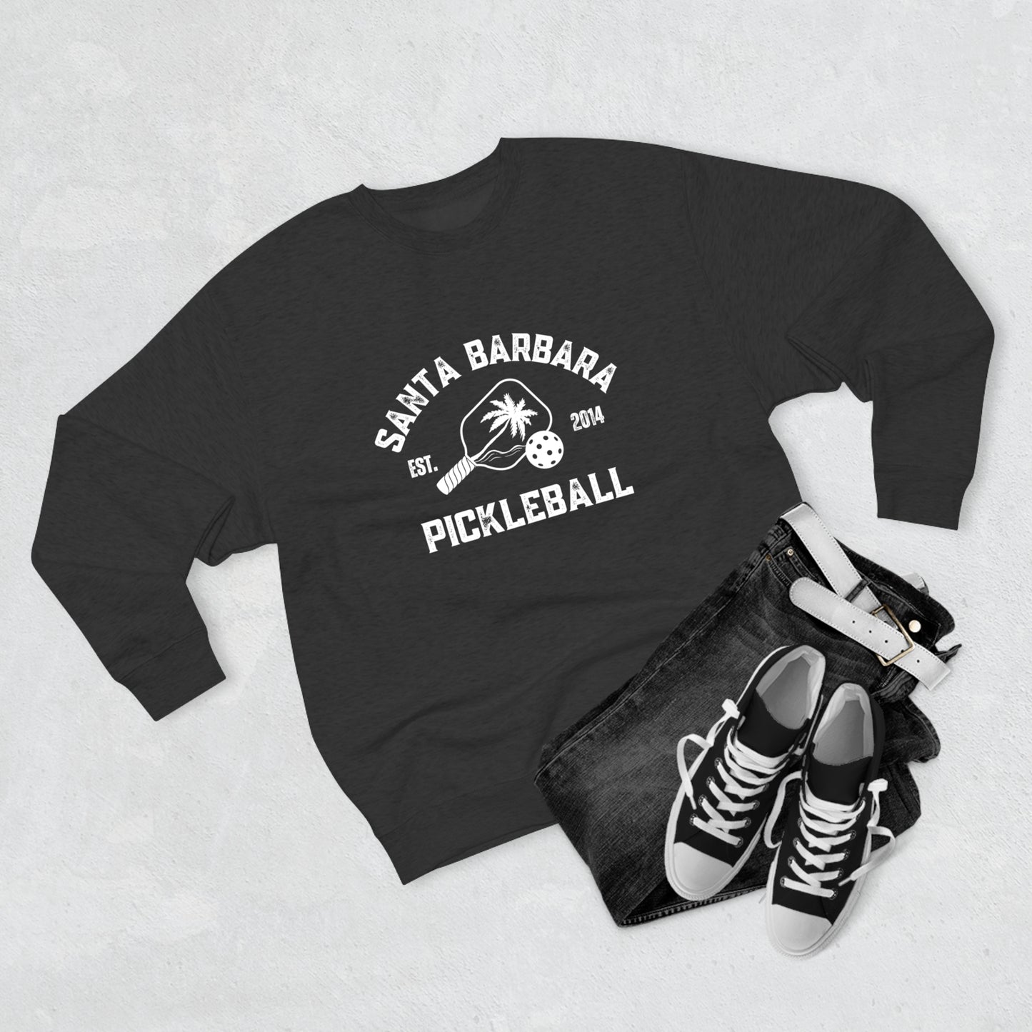 Santa Barbara Pickleball NEW Plush Crew Sweatshirt