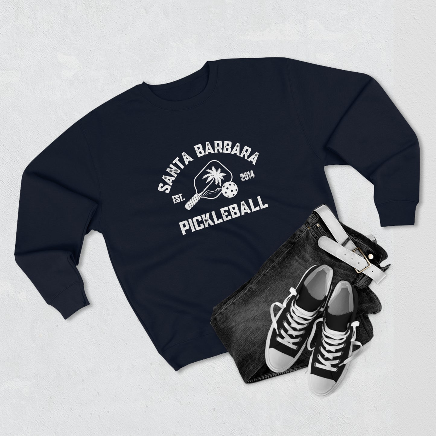 Santa Barbara Pickleball NEW Plush Crew Sweatshirt