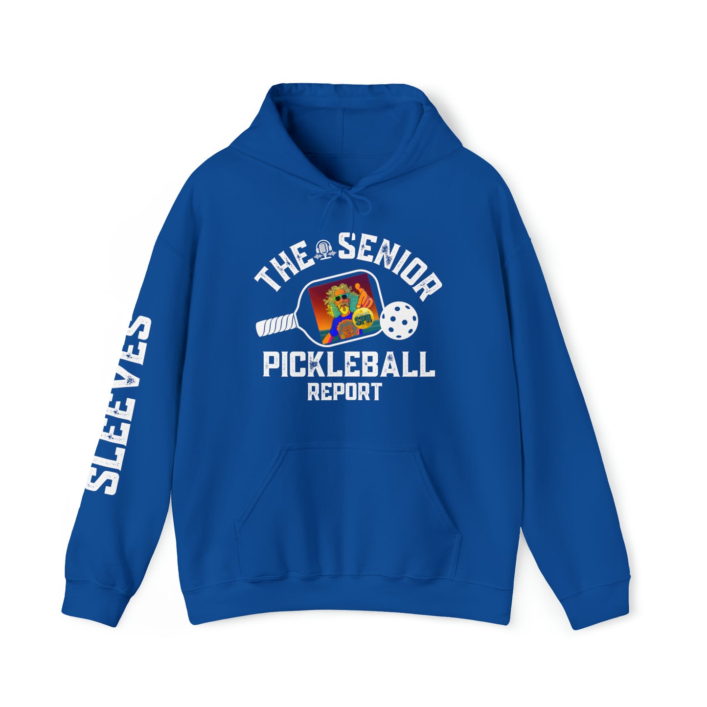 Sleeves’ Senior Pickleball Report Hoodie