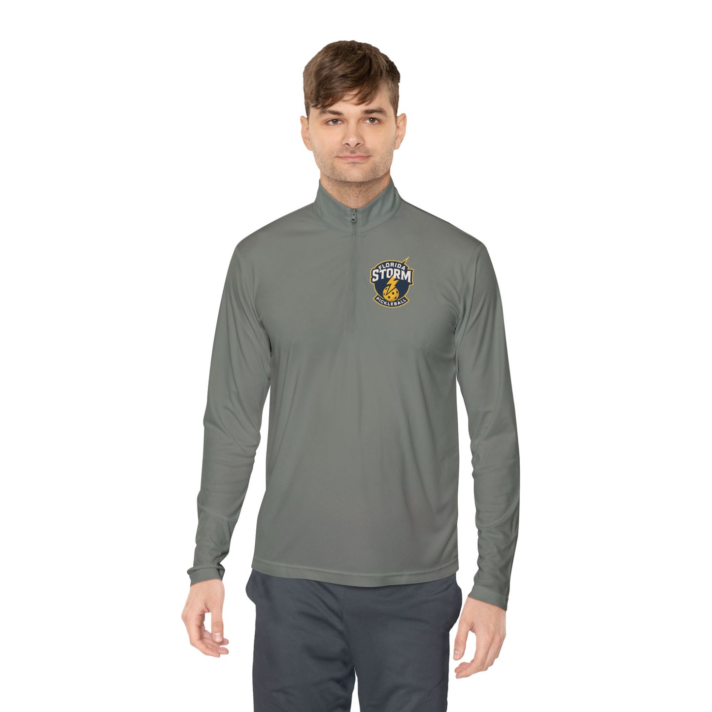 Florida Storm - SPF 40 Sport Tek UNISEX/Men’s Cut Quarter-Zip (add name back only)
