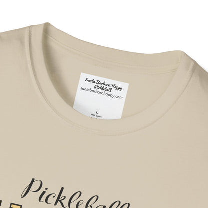 Pickleball Hall of Fame - Unisex Softstyle T-Shirt (customize with Hall of Fame name, or leave blank )