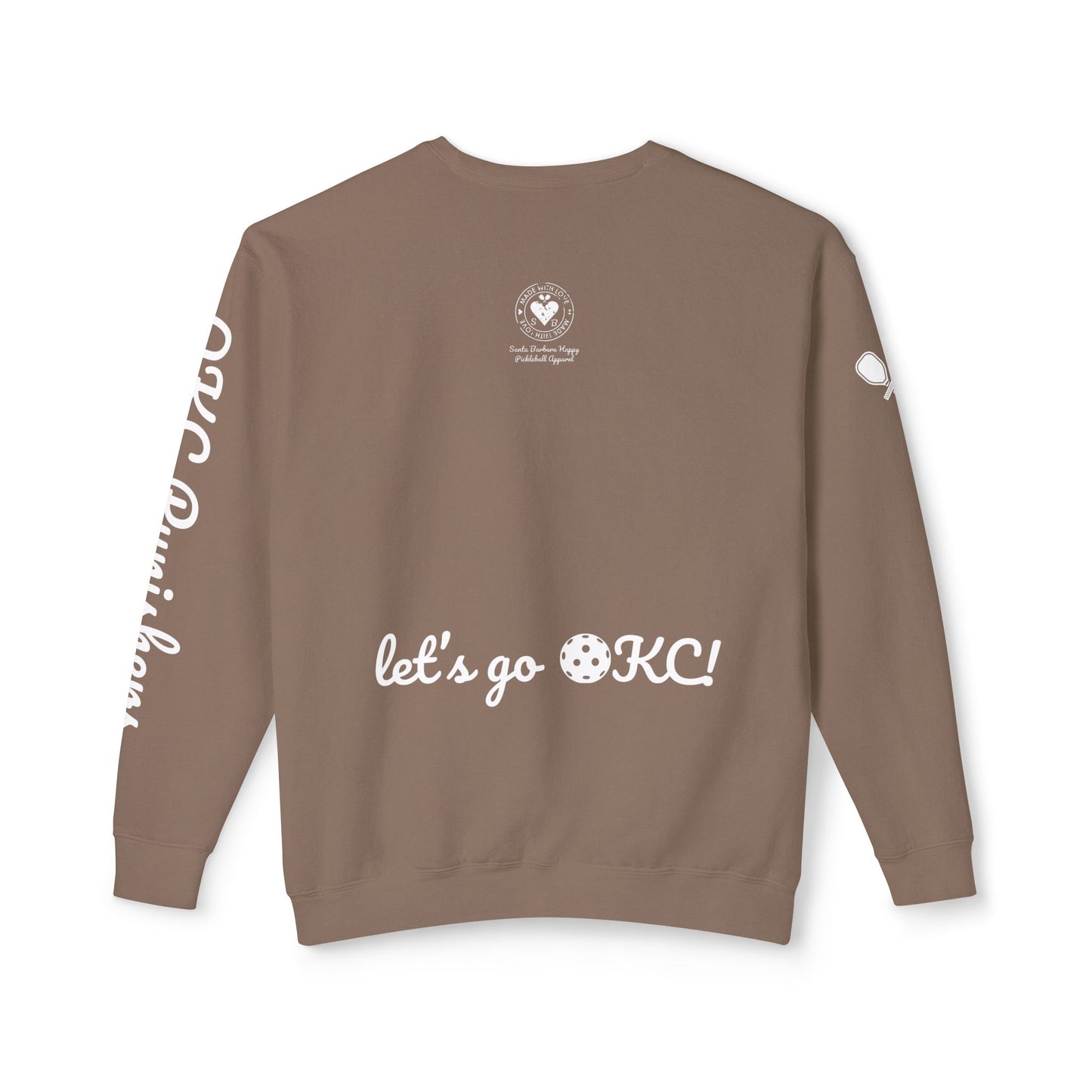 NPL Garment Dyed- Unisex Garment Dyed Lightweight Crew - Customize Sleeve w/ Name