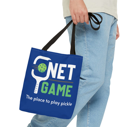 Net Game 13 x 13 Royal Bag - choose white handles