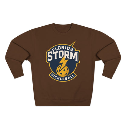 Florida Storm Unisex Crew- 2 sided (can personalize) warmer  80% cotton, 20% polyester