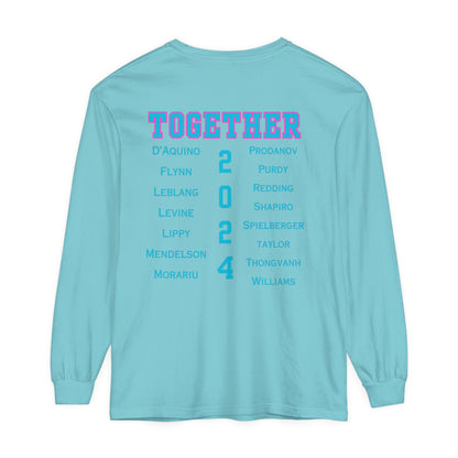 BOCA NPL ‘24 Champions - Unisex Garment-dyed Long Sleeve T- Players names back