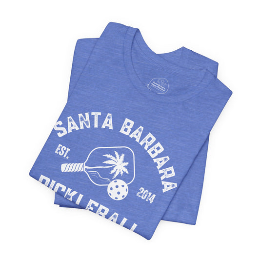 Santa Barbara Pickleball Limited Edition Unisex Jersey Short Sleeve Tee