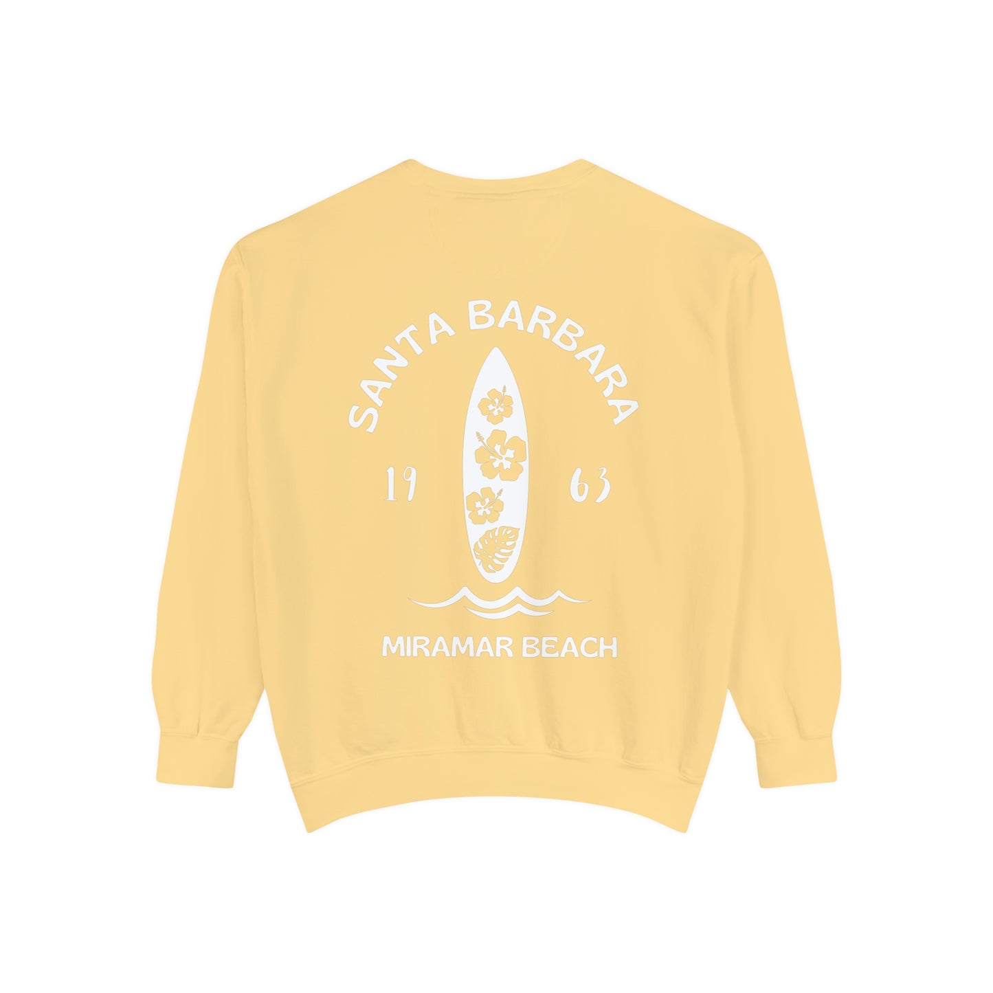 Santa Barbara Miramar Beach - Crew Sweatshirt - Comfort Colors