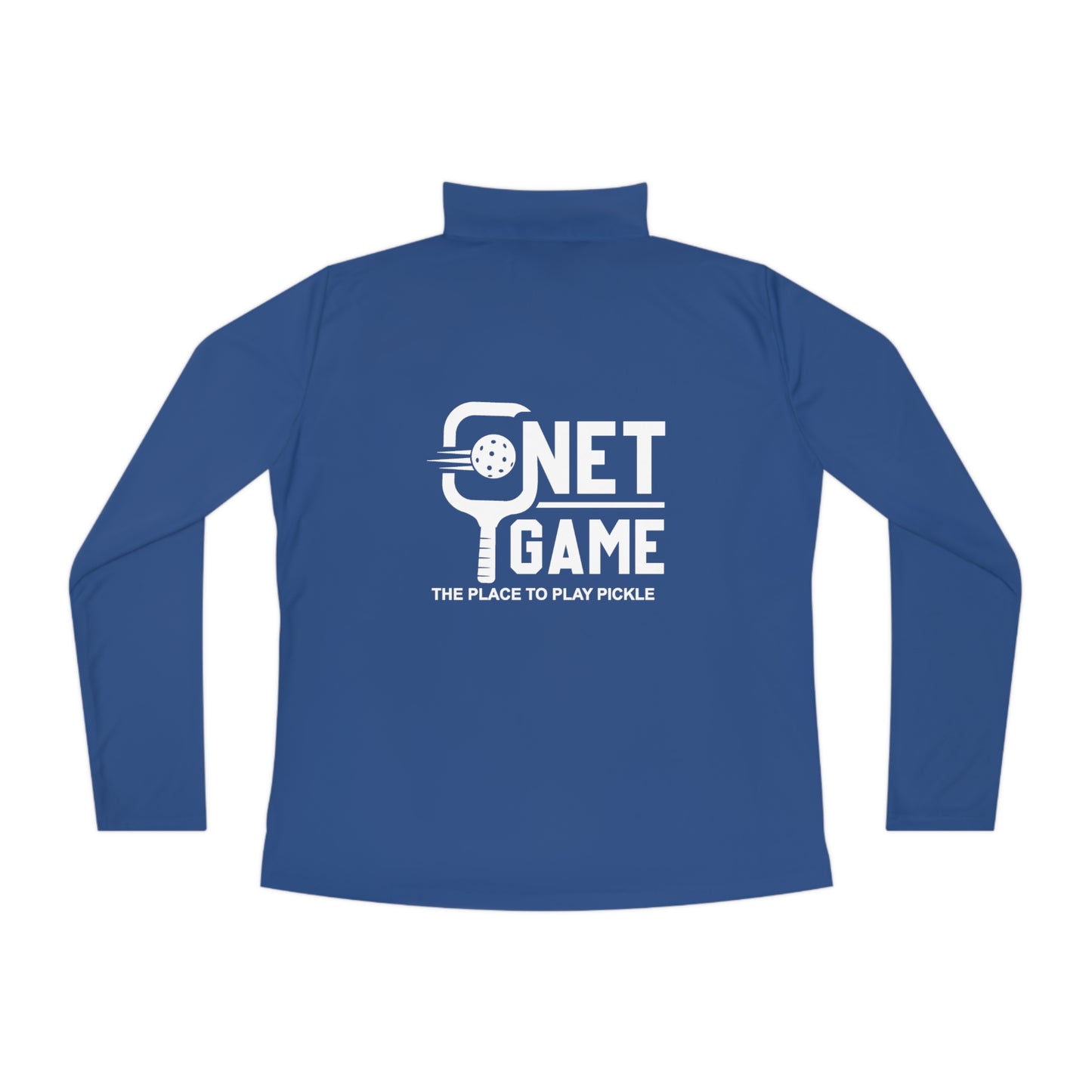 Net Game LOVE  Ladies Quarter-Zip Pullover