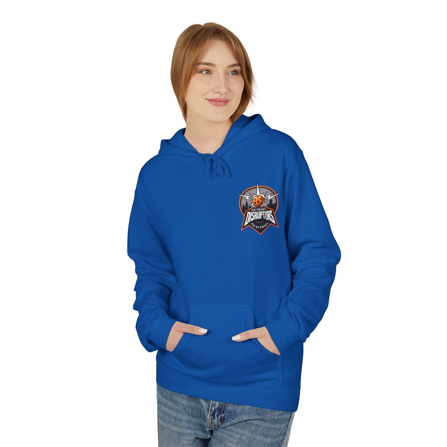 Detroit Disrupters Unisex Midweight Softstyle Fleece Hoodie