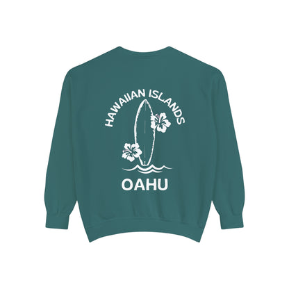 Hawaiian Islands - Oahu - Surf Crews - Comfort Colors