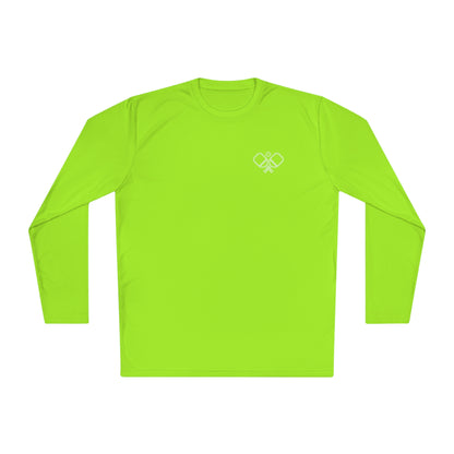 Hooked on Pickleball, Sunshine & Sushi- Unisex moisture wicking  Lightweight Long Sleeve Tee spf 40