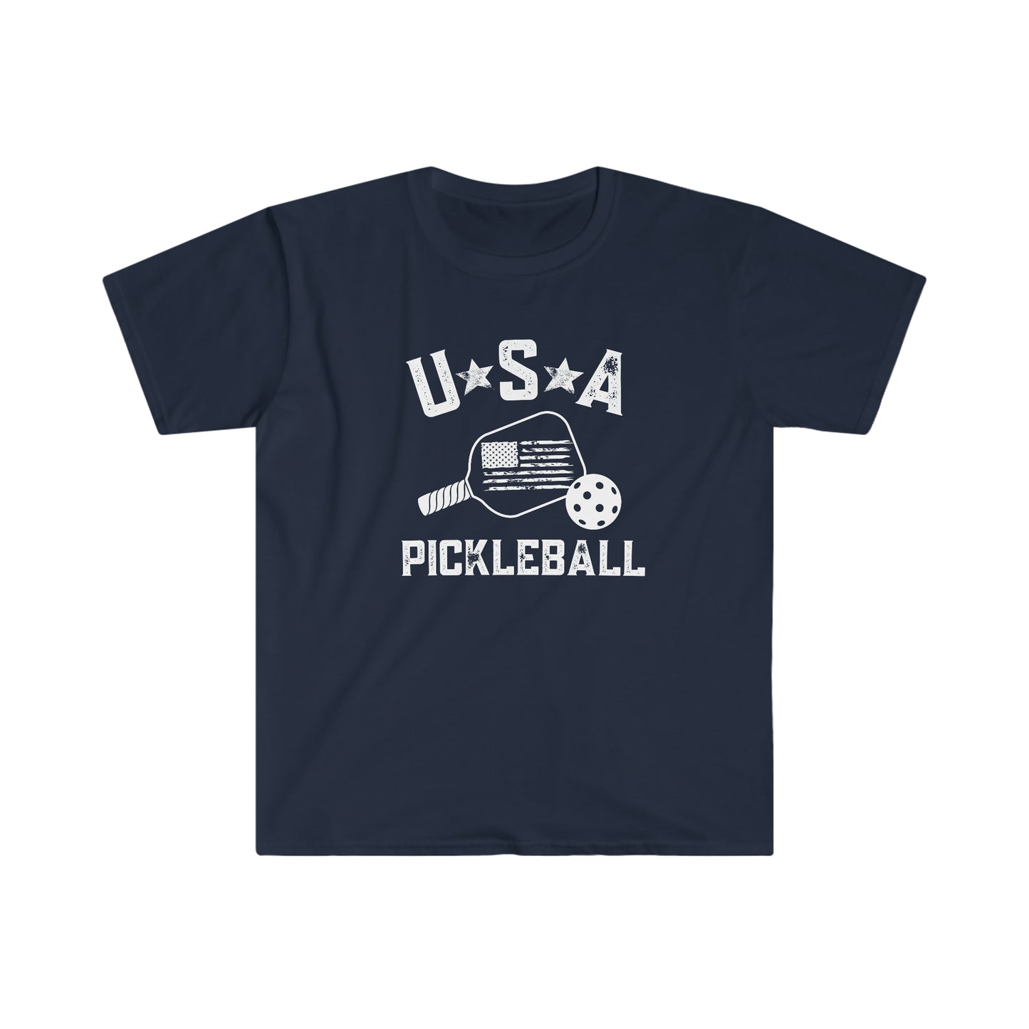 USA Pickleball - Unisex Softstyle T-Shirt