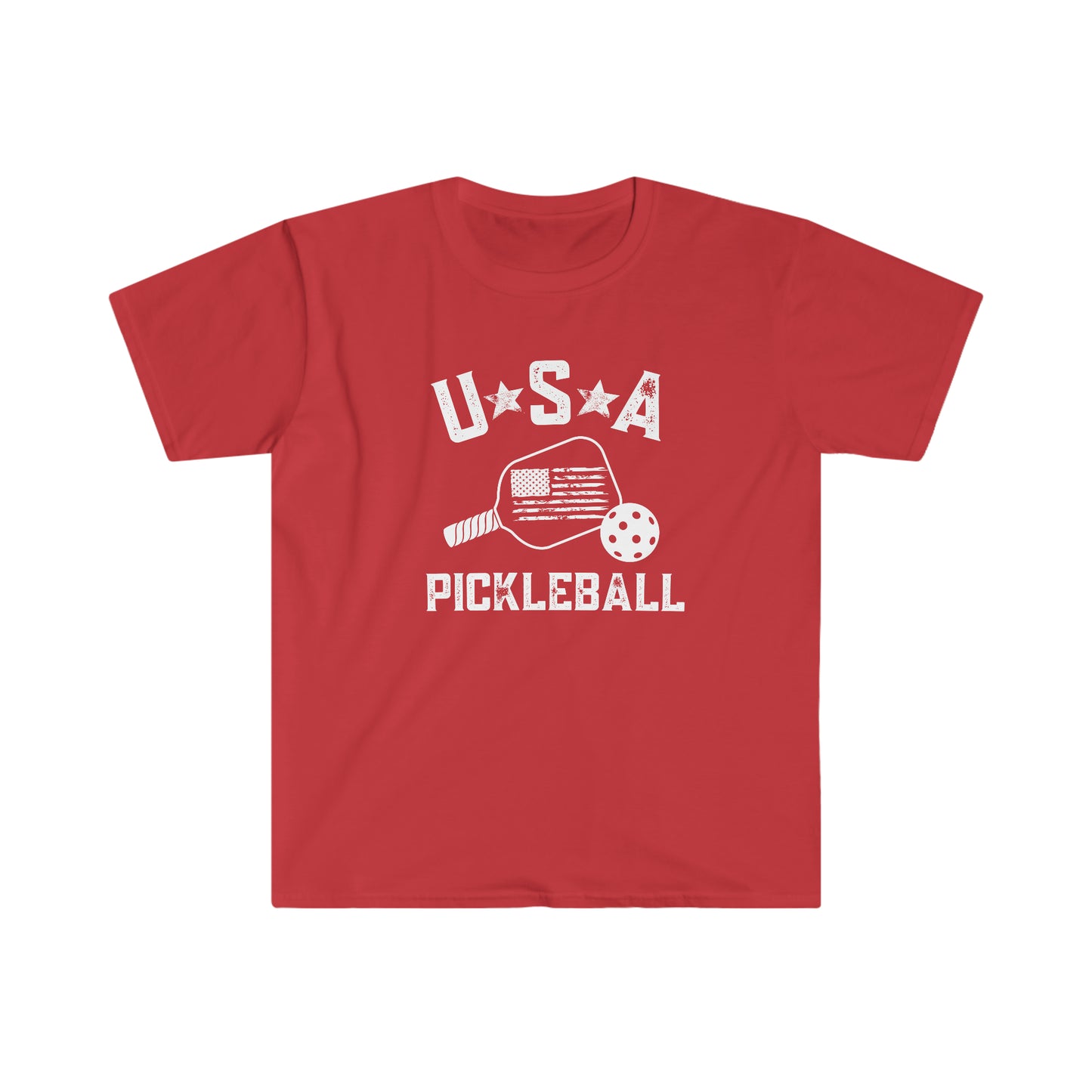 USA Pickleball - Unisex Softstyle T-Shirt